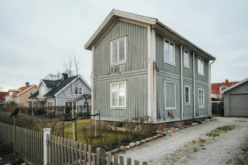 tecken p att fasaden beh ver renoveras eller tr panelen bytas innan skadorna blir dyra