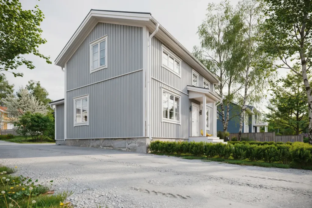 fasadm lning som lyfter hela huset f rgval och detaljer som g r stor skillnad